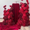 Scarlet Luxe Floral Display