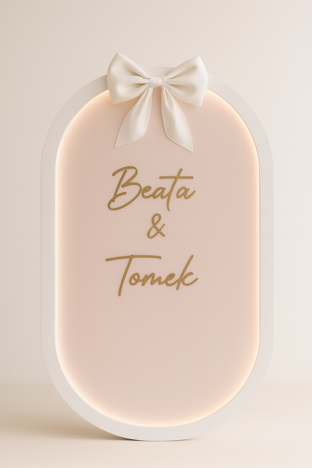 Blush Pink Arched Backdrop