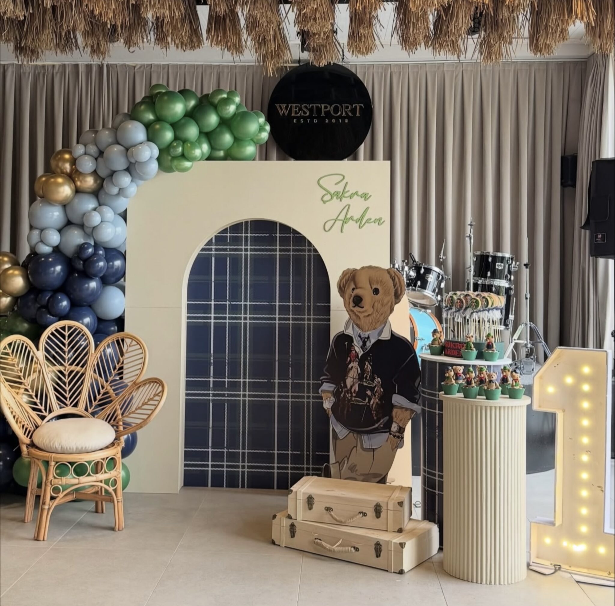 1st Birthday Teddy Package