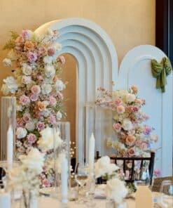 Alternative view of Blush & Bloom Arch Package