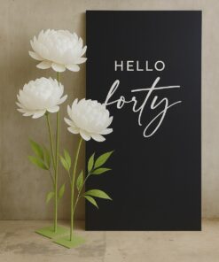 Birthday Backdrop and Giant flowers in GTA