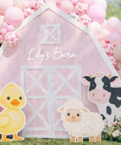 Pink Barn Farm Party Package for kid birthday party in Toronto