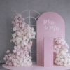 Blush “Miss to Mrs” Backdrop AI-generated conceptual mockup