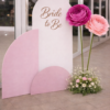 Bride to Be Backdrop AI-generate conceptual mockup