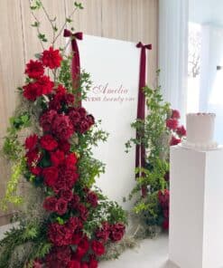 Burgundy Rose Luxury Package