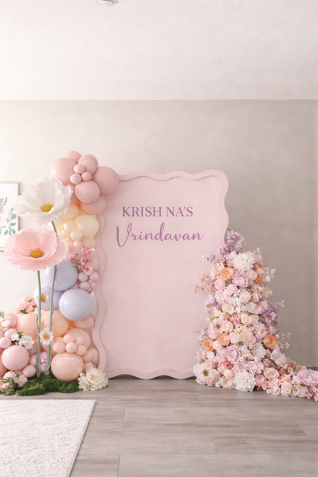 Enchanted Floral Backdrop