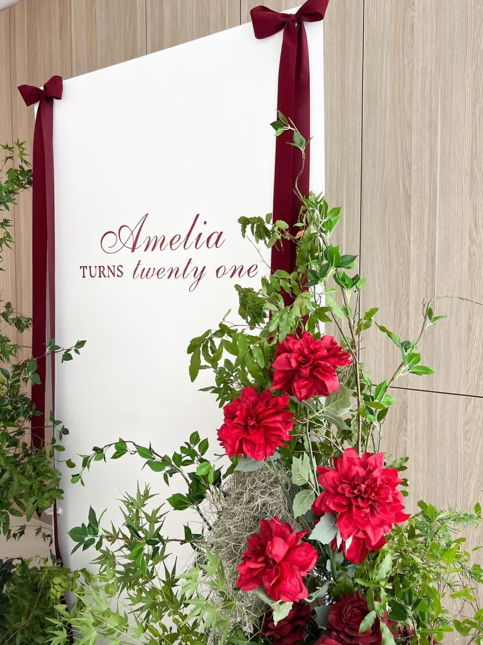 Burgundy Rose Luxury Package - Image 3