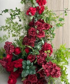 Alternative view of Burgundy Rose Luxury Package