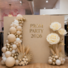 Prom Party Backdrop AI-generate conceptual mockup